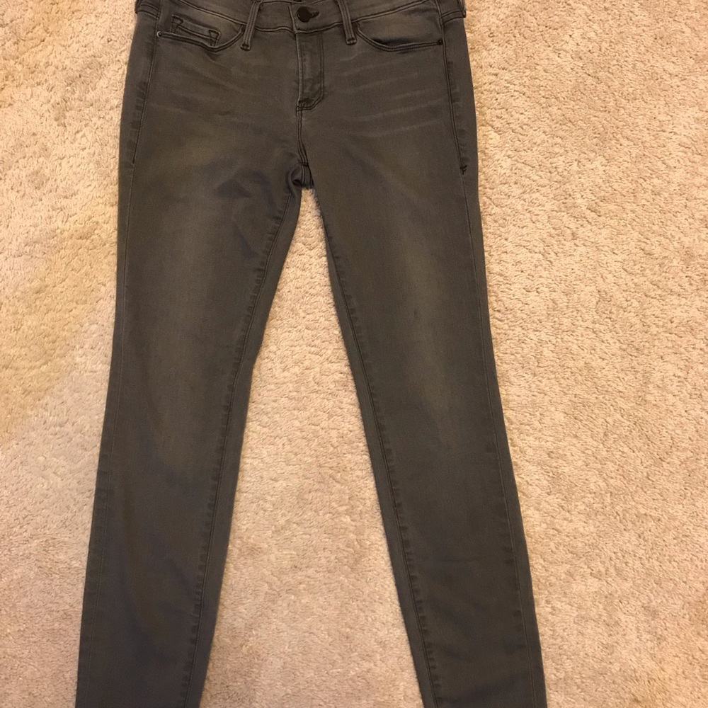 Frame denim le skinny de Jeanne gray jeans size 29